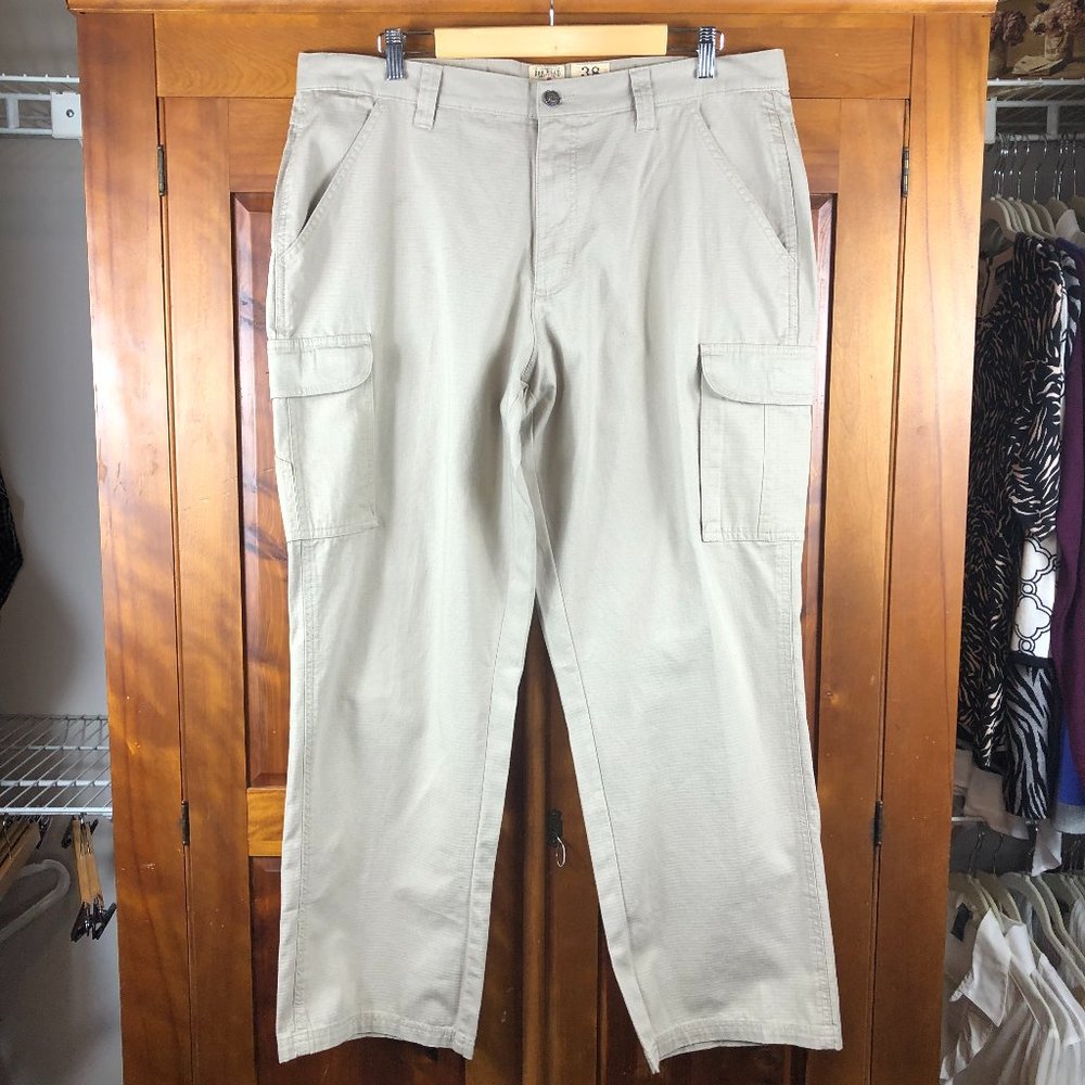 Red Head Utility Camping Outdoor Cargo Pants Rugged Gorpcore Ripstop Workwear